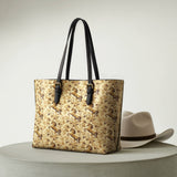 Westavelle Bronze Meadow Leather Tote Bag