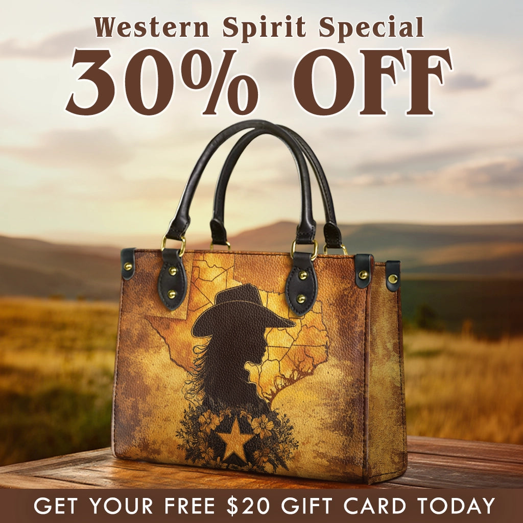 Westavelle Texas Cowgirl Soul Leather Bag