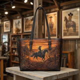 Westavelle Desert Soul Leather Tote Bag
