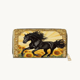 Westavelle Sunfire Gallop Leather Wallet Purse