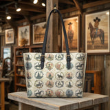 Westavelle Echoes of Courtship Leather Tote Bag