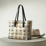Westavelle Echoes of Courtship Leather Tote Bag