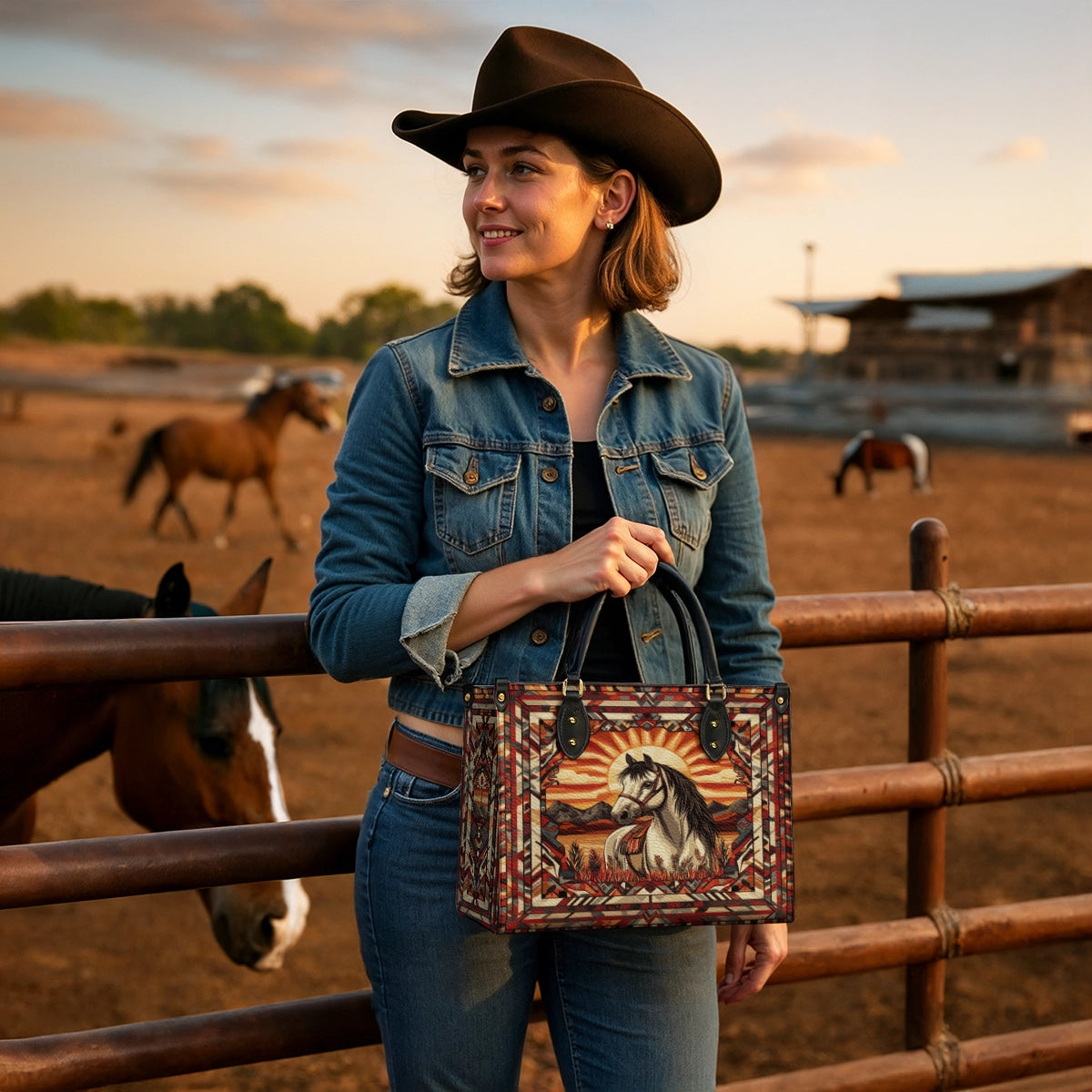 Westavelle Sunrise Spirit Leather Bag
