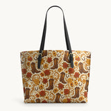 Westavelle Blossom Boots Leather Tote Bag