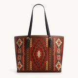 Westavelle Blazing Star Leather Tote Bag