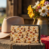 Westavelle Blossom Boots Leather Wallet Purse