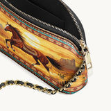 Westavelle Spirit Horse Leather Crossbody Bag