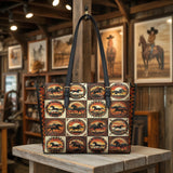 Westavelle Twilight Mustang Leather Tote Bag