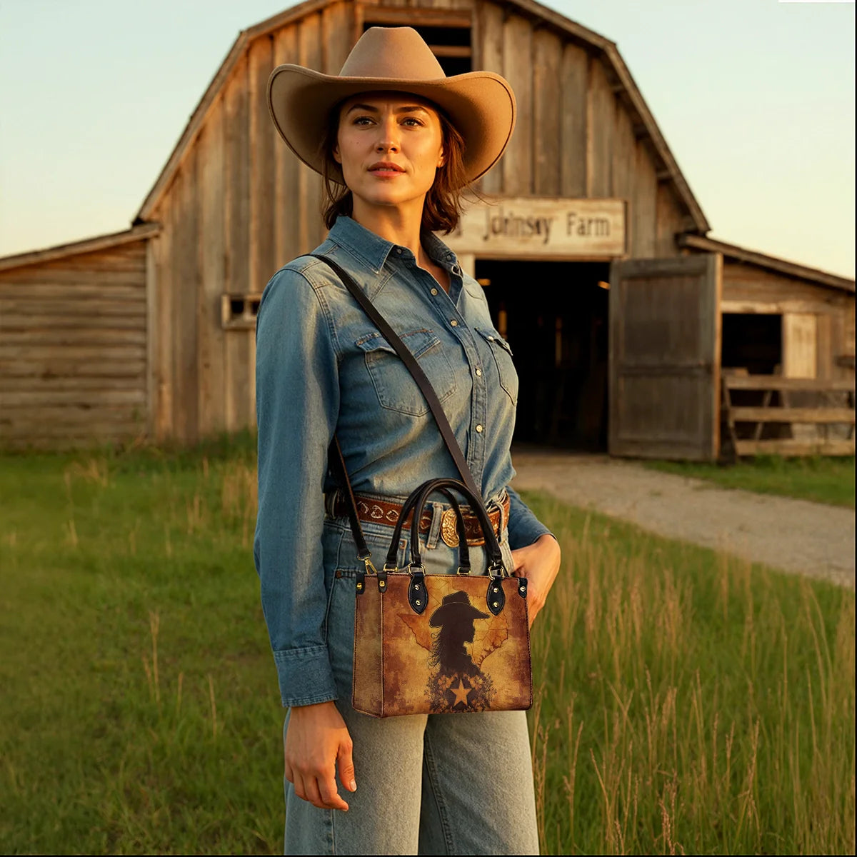 Westavelle Texas Cowgirl Soul Leather Bag