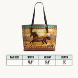 Westavelle Spirit Horse Leather Tote Bag
