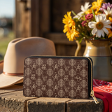 Westavelle Bronco Baroque Leather Wallet Purse