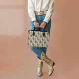 Westavelle Texan Bloom Leather Bag