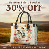 Westavelle Personalized Wild Grace Leather Bag