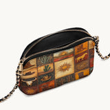 Westavelle Western Mosaic Leather Crossbody Bag