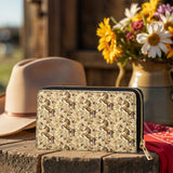 Westavelle Bronze Meadow Leather Wallet Purse