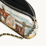 Westavelle Prairie Rest Leather Crossbody Bag