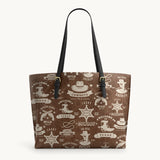 Westavelle Cowboy Heritage Leather Tote Bag