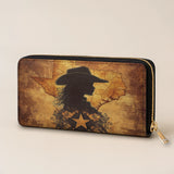 Westavelle Texas Cowgirl Soul Leather Wallet Purse