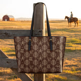 Westavelle Bronco Baroque Leather Tote Bag