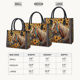 Westavelle Golden Horse & Sun Leather Bag