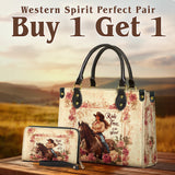 Westavelle Personalized Wild Rose Rider Leather Bag