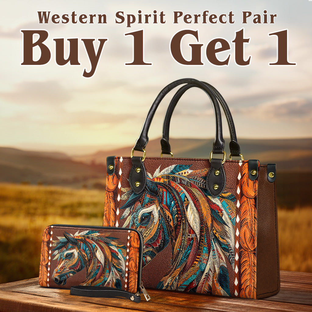 Westavelle Tribal Horse Majesty Leather Bag